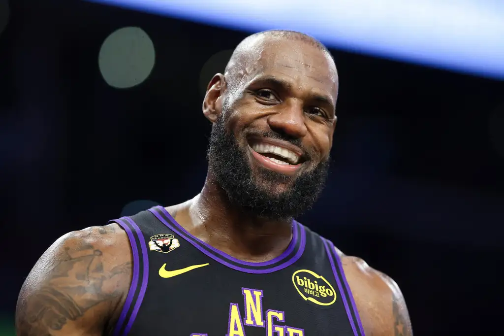 LeBron James。圖片來源:達志影像